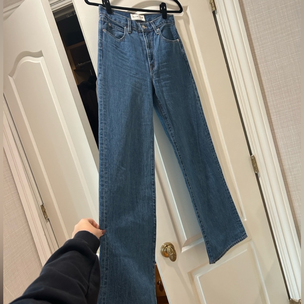 SLVRLAKE Grace High-Rise Wide-Leg Jeans